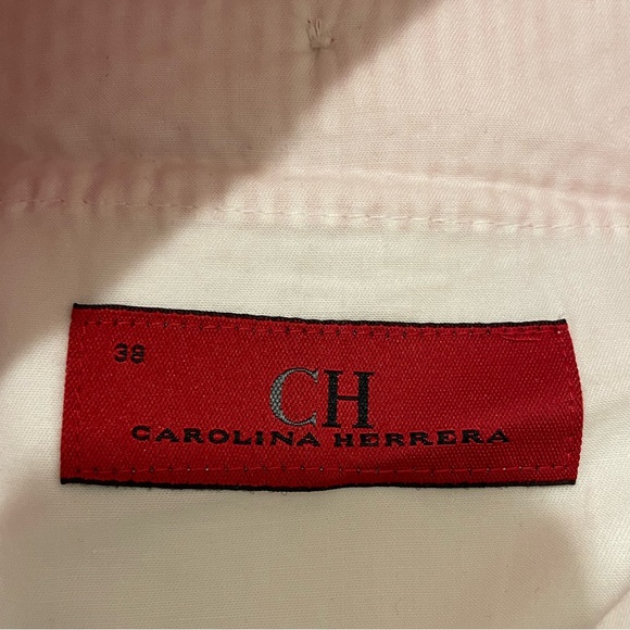 Men's Carolina Herrera Seersucker Runway Pants - Picture 4 of 4